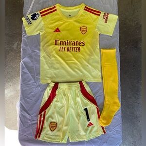 Kids Arsenal 25/26 Goalkeeper Jerseys